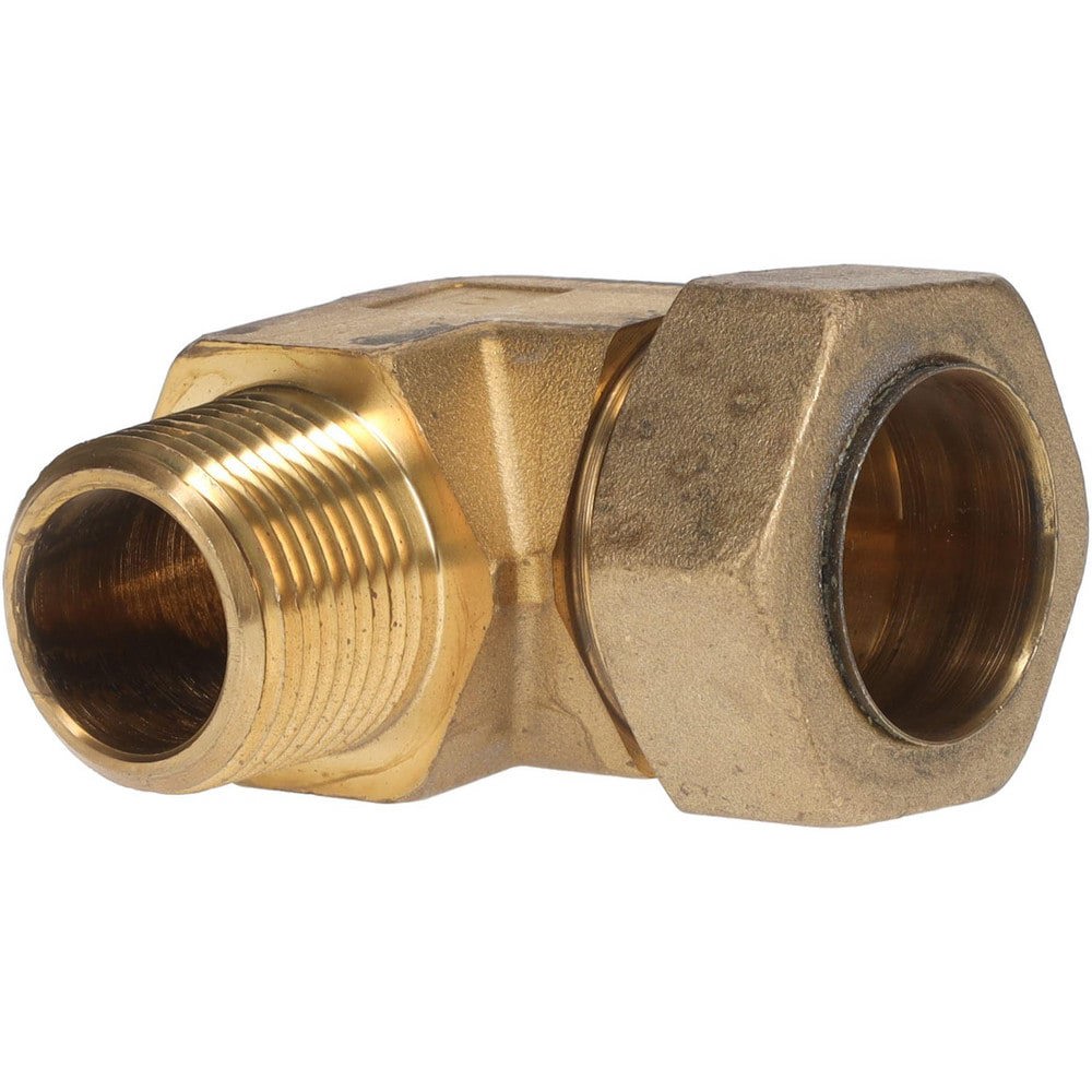 Compression Tube Male Elbow: 3/4-14